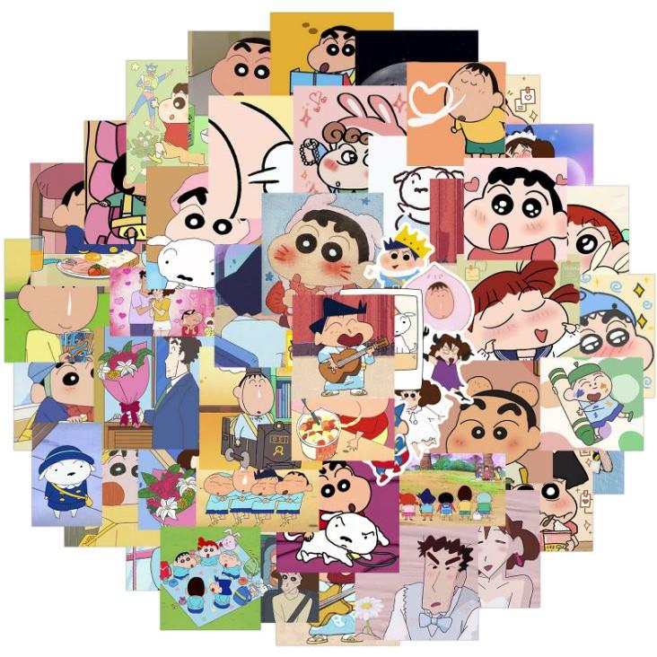 Sticker dán cao cấp CẬU BÉ BÚT CHÌ Cực COOL ms#171