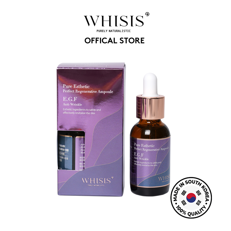 Tinh Chất Tế Bào Gốc WHISIS Pure Esthetic Perfect Regenerative Ampoule Tái Tạo Phục Hồi Da 30ml