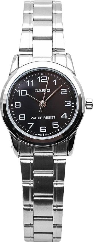 Đồng Hồ Nữ Dây Thép Casio LTP-V001D-1BUDF (31mm) - Bạc