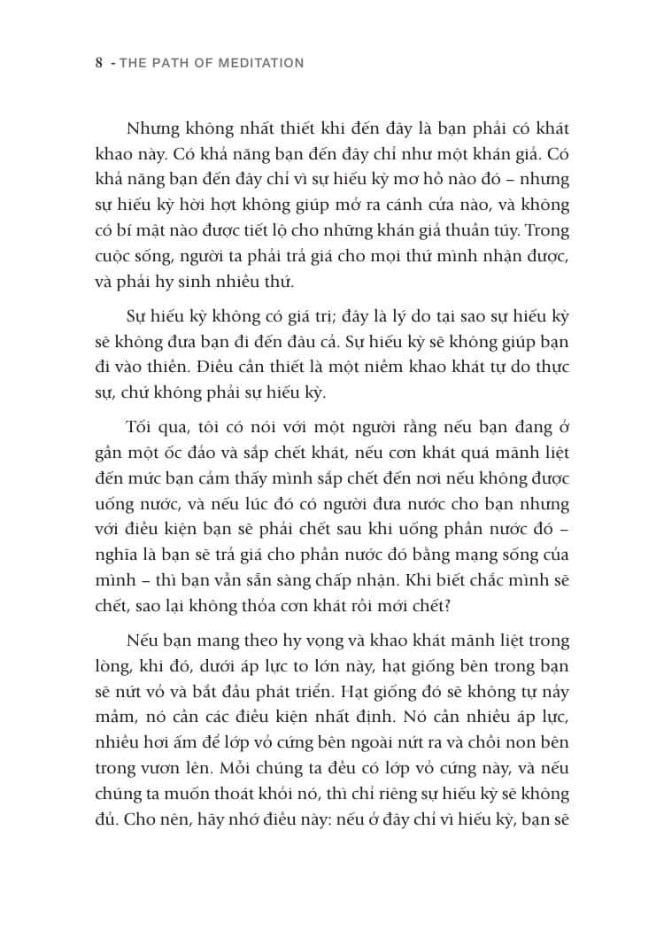 Osho- Đường Vào Thiền - Hành Trình Trở Về Với Chính Mình - Bìa mềm - First News