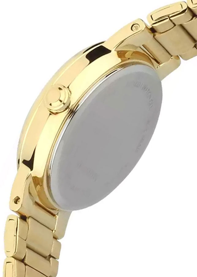 Đồng Hồ Nữ Citizen Đính Đá Swarovski Dây Thép Không Gỉ EU6012-58P - Mặt Vàng