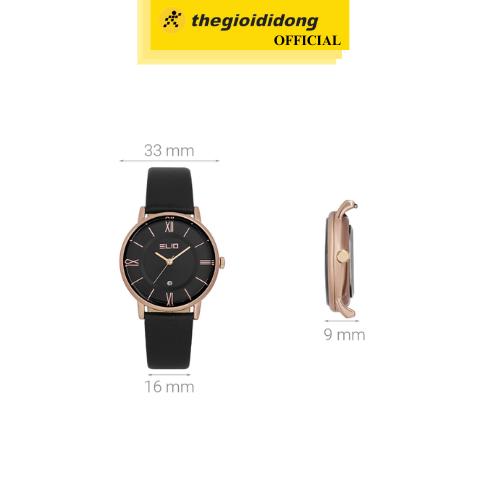 Đồng hồ ELIO Nắng Xuân 33 mm Nữ EL050-02 - Hàng Chính Hãng