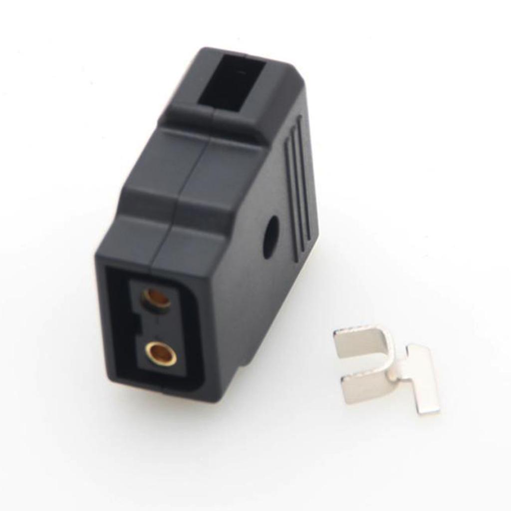 Pack of 5 Female D-Tap Plug Connector for DSLR Rig Power Cable V-mount Anton Battery Black