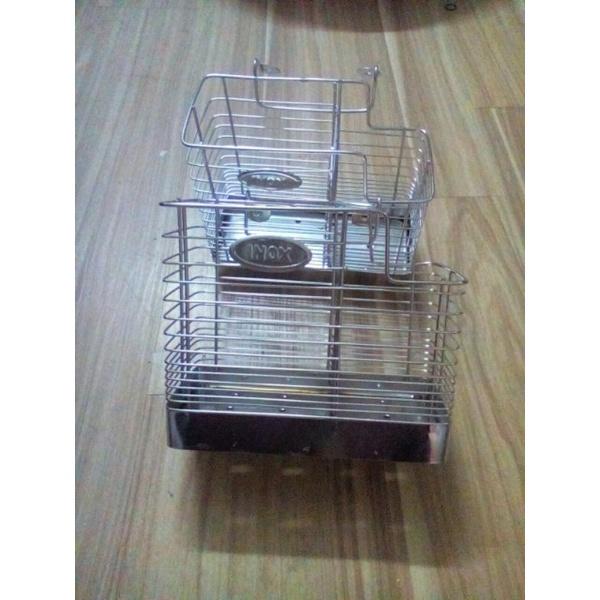 Ống đựng đũa thìa inox 2 ngăn