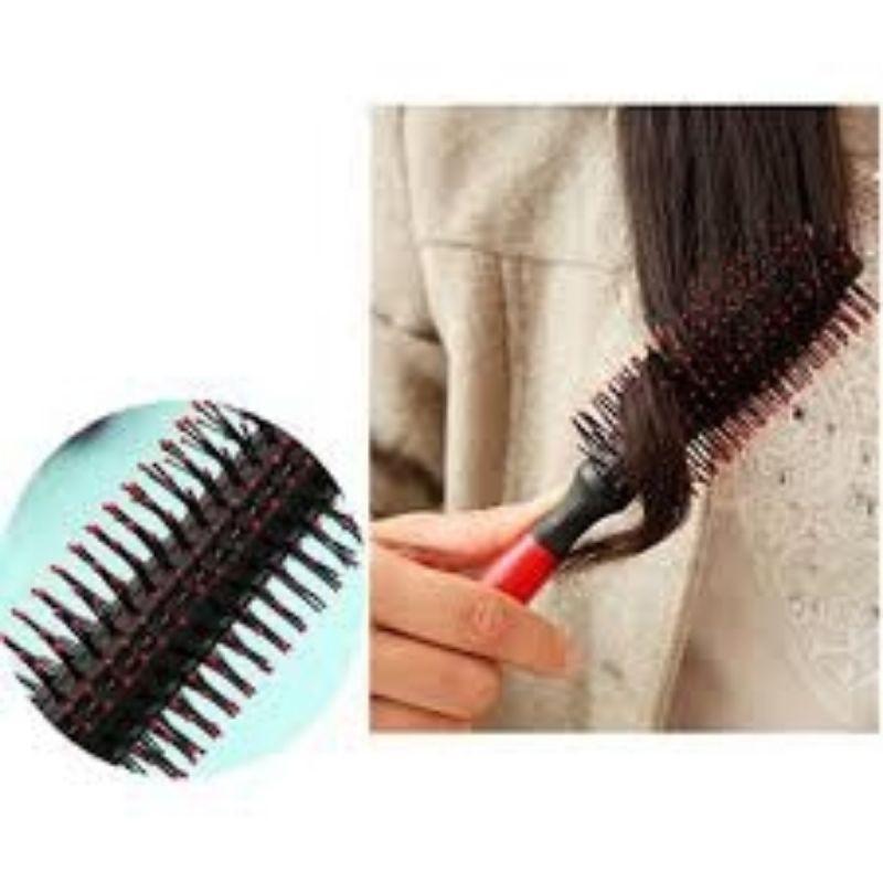 Lược cuốn chải tóc xoăn, lược lô quấn tóc