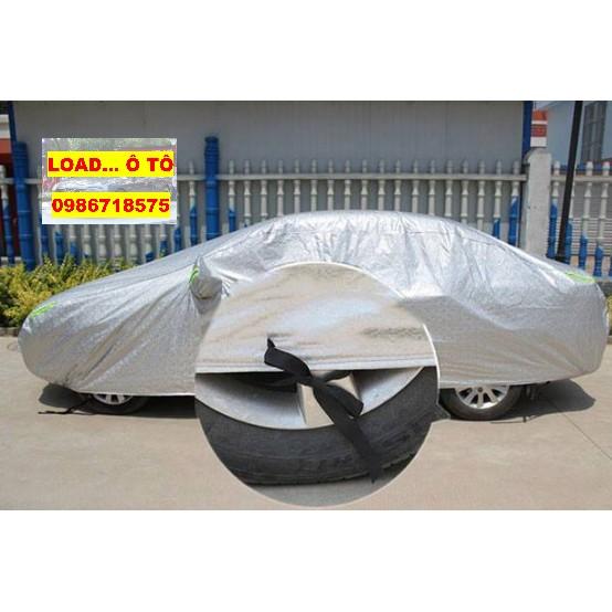 Bạt phủ ô tô Ford Ranger cao cấp 3 lớp tráng bạc cách nhiệt, chống nước, chống trộm gương