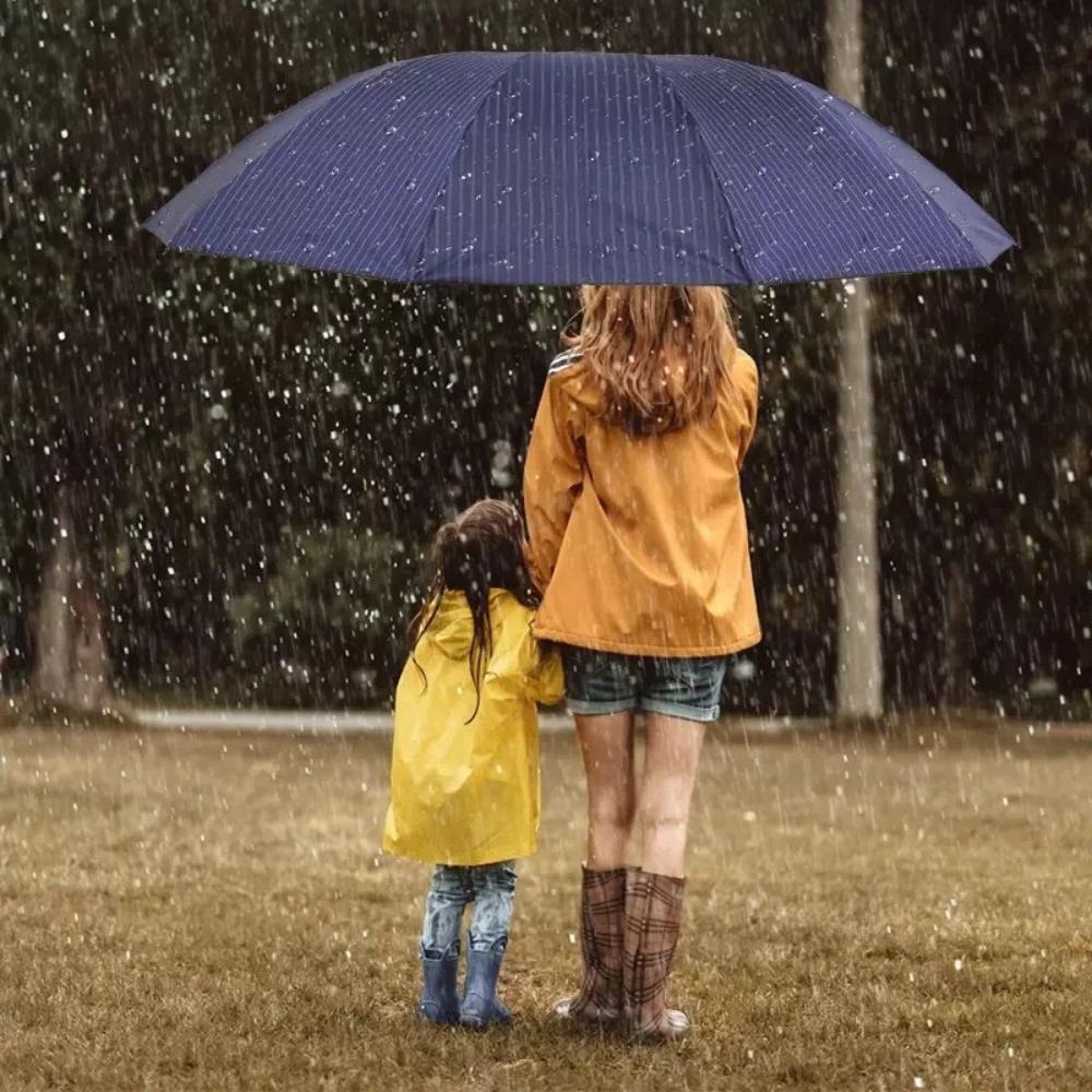 Ô dù đi mưa che nắng cơ lớn Dù gấp gọn cầm tay loại to dành cho 2 đến 3 người chống tia UV