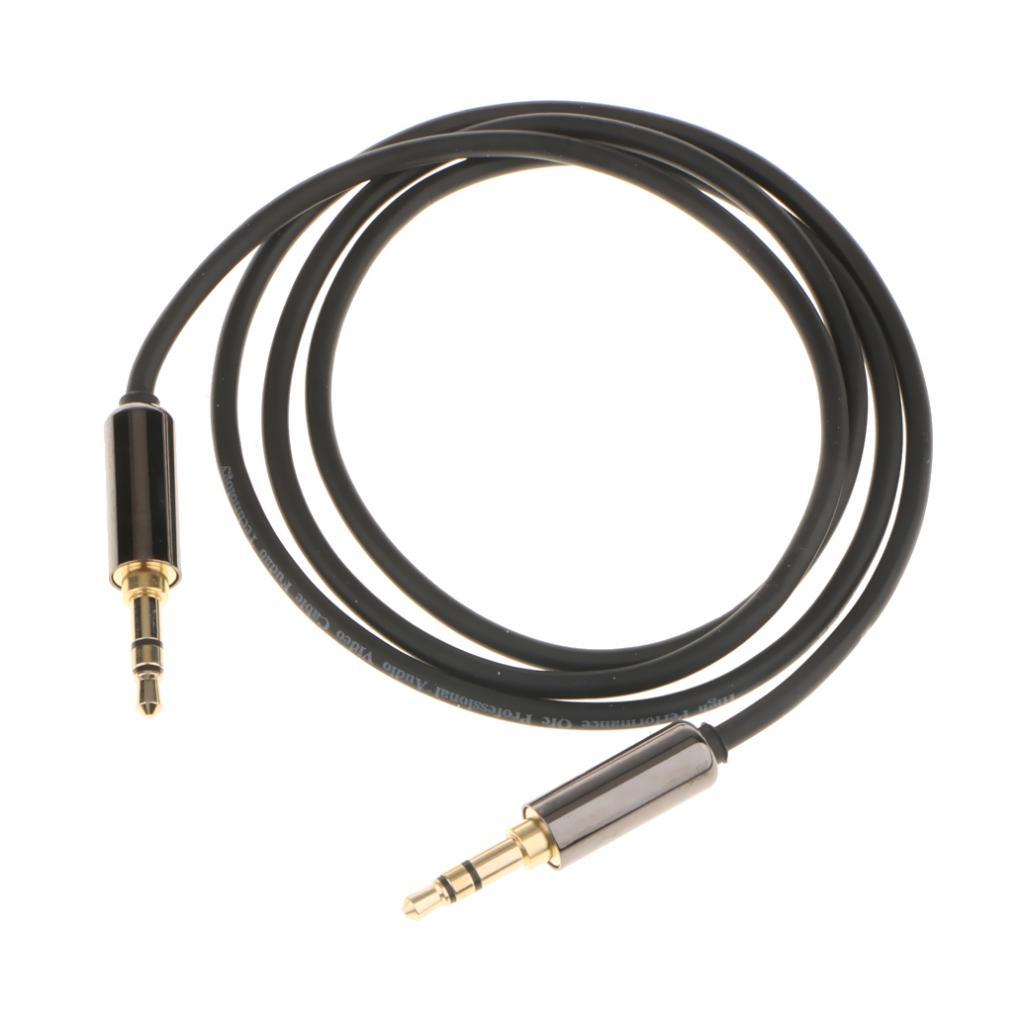 Extension Cable 3.5 Stereo Plug Male To Male Audio Cable Adapter Detachable Part For Audio Music Equipment
