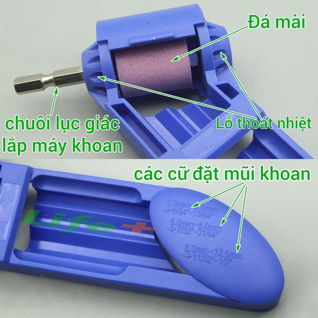 Cữ mài mũi khoan bằng máy khoan 2-12.5mm