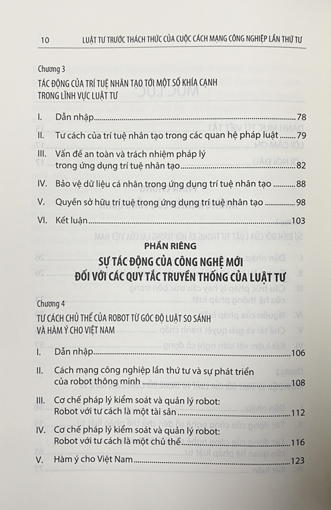 Sách - Luật tư - Trước thách thức của cuộc cách mạng công nghiệp lần thứ tư