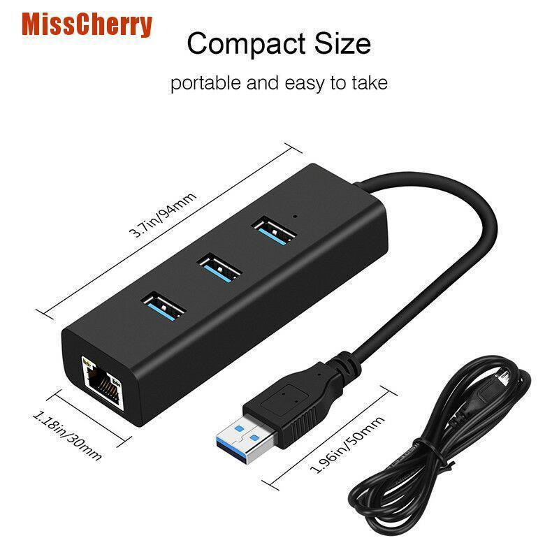 Bộ Chia 3.0 Gigabit Ethernet Lan Rj45 Hub 3.0 Gigabit Rj45 Chất Lượng Cao