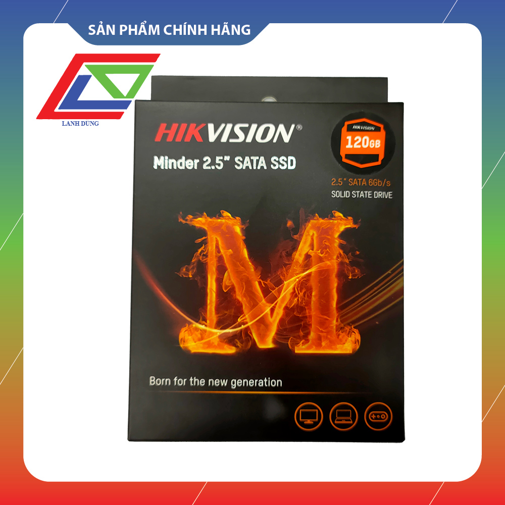 Ổ cứng SSD Hikvision Minder 120G - Hàng chính hãng