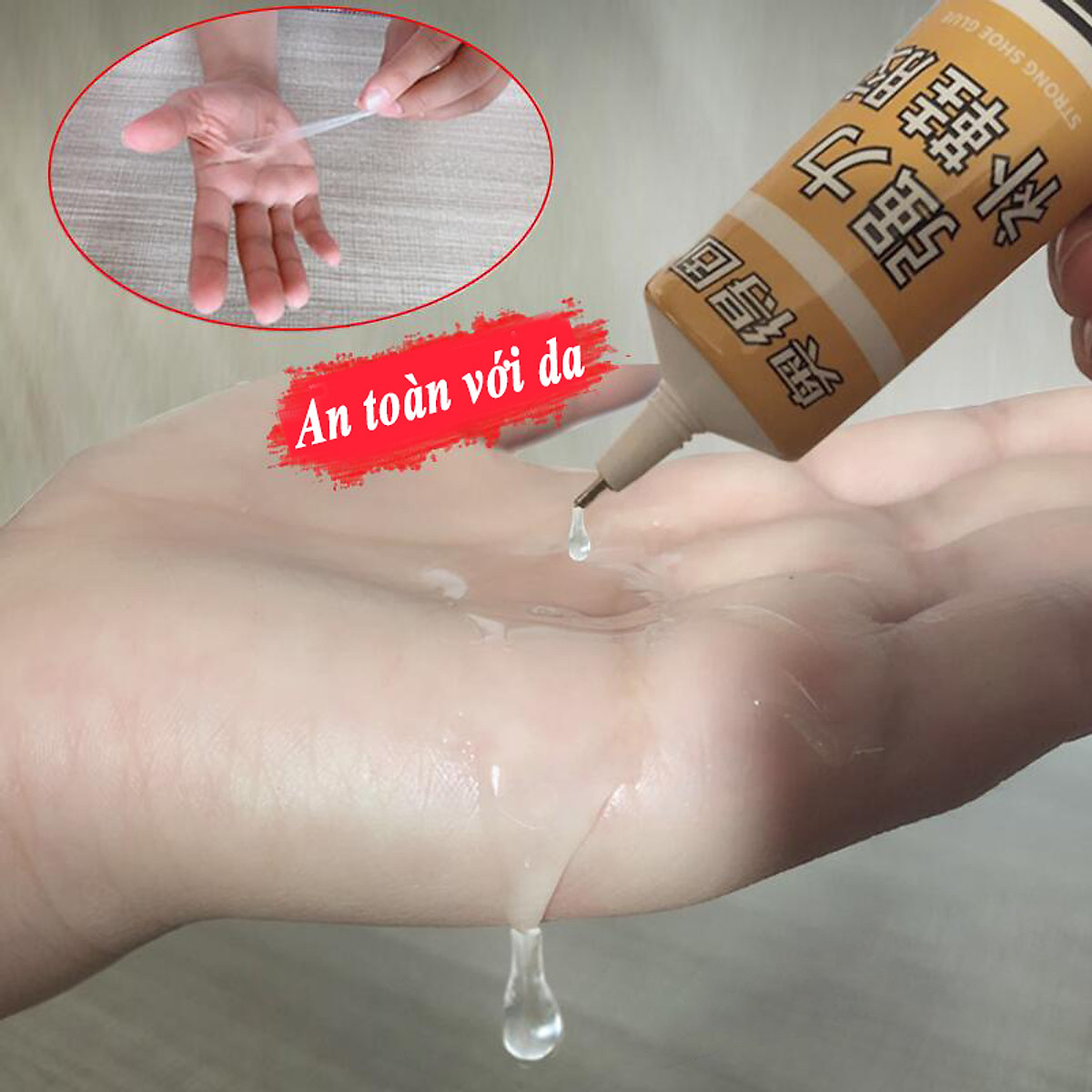 Keo Dán Giày , Dán Túi Xách , Ví Da Đồ Dùng Trong Nhà Deli Siêu Chắc , Bền Bỉ GD012