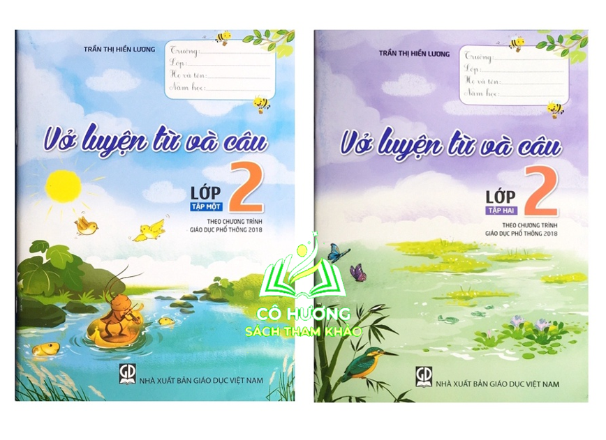 Sách - Combo Vở luyện từ và câu lớp 2 - Theo chương trình Giáo dục phổ thông 2018