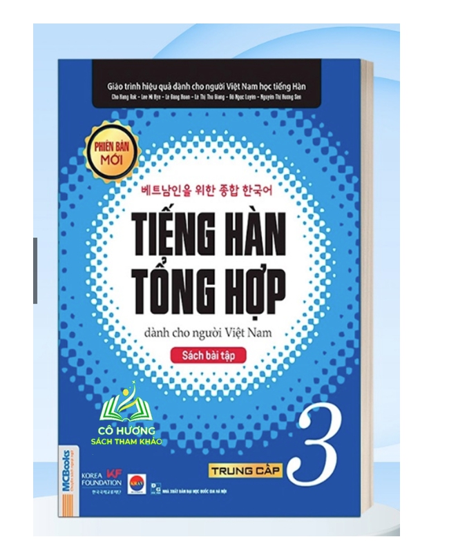 Sách - Tiếng Hàn Tổng Hợp Dành Cho Người Việt Nam Trung Cấp Tập 3 -Sách Bài Tập Phiên Bản Mới 2020 - Kèm App Học Online