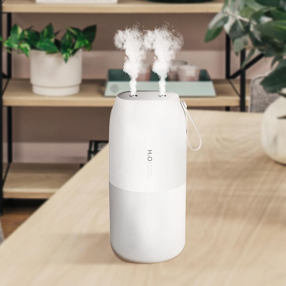 Máy khuếch tán hương thơm không dây 300ml, máy làm ẩm không khí tích hợp pin 2000mAh, máy khuếch tán hương thơm di động, máy tạo ẩm tinh dầu có thể sạc lại cho gia đình và ô tô