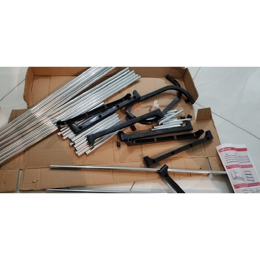 Kệ Giày INOX, Kệ Giày 5 Tầng Sáng Bóng