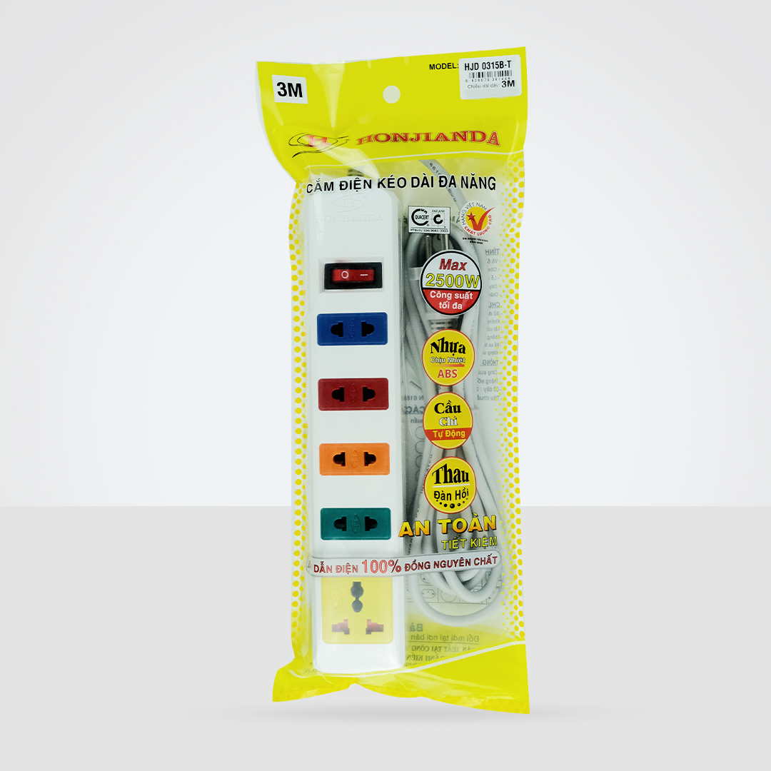 Ổ cắm điện Honjianda HJD-0315B