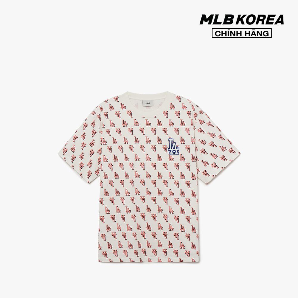MLB - Áo thun unisex cổ tròn tay ngắn Classic Monogram Front Pattern 3ATSM1133