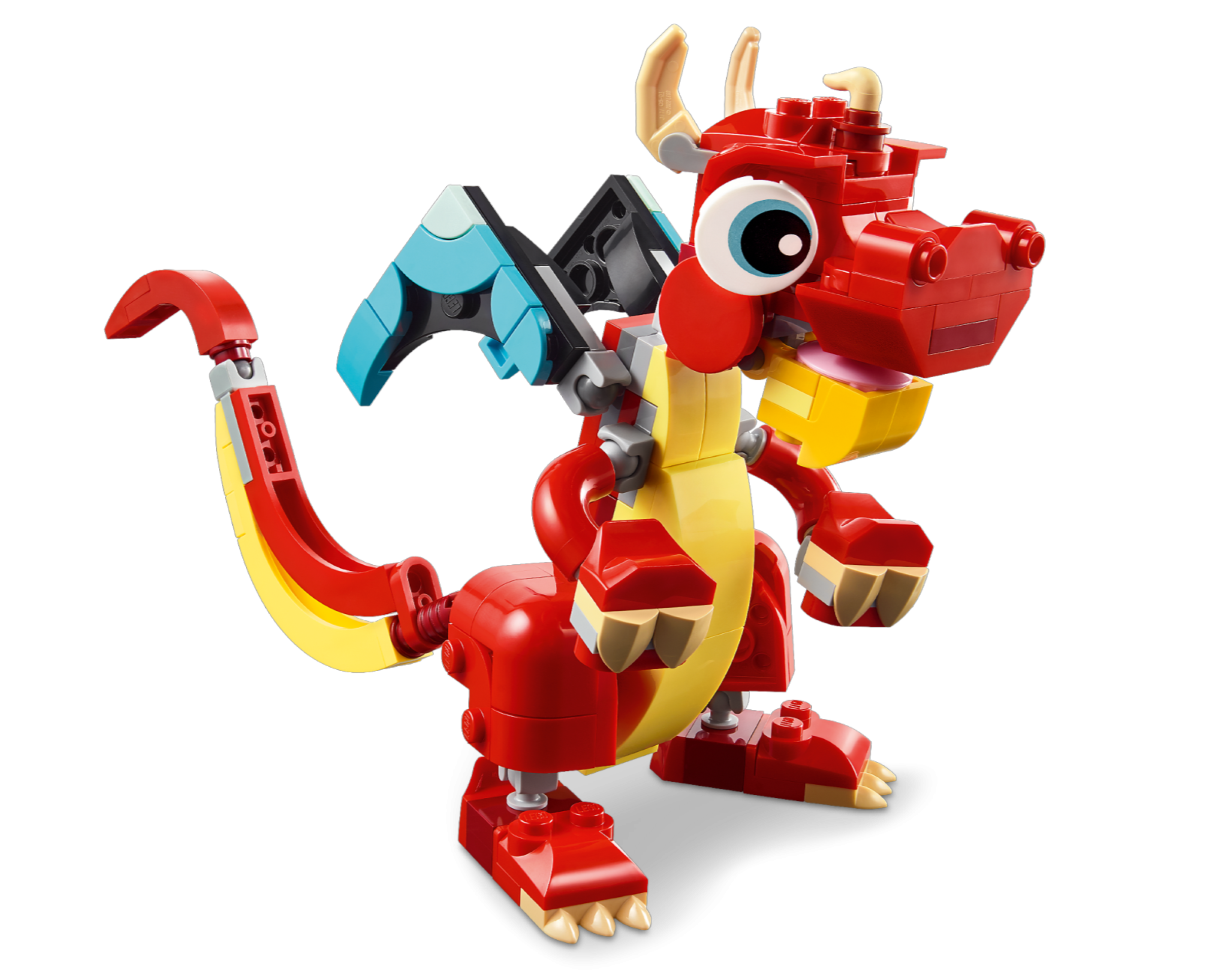 Đồ Chơi Lắp Ráp Rồng Đỏ May Mắn 3 In 1 - Red Dragon - Lego Creator 31145 (149 Mảnh Ghép)
