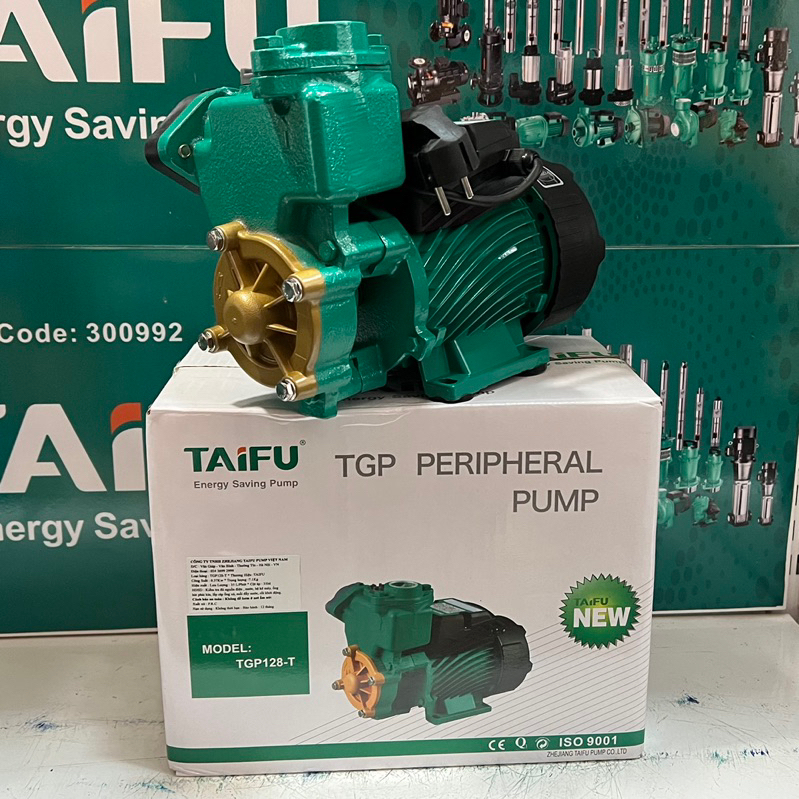 Máy bơm nước chân không tự mồi 370W cánh đồng TAIFU TGP128-T - Bảo hành 1 năm