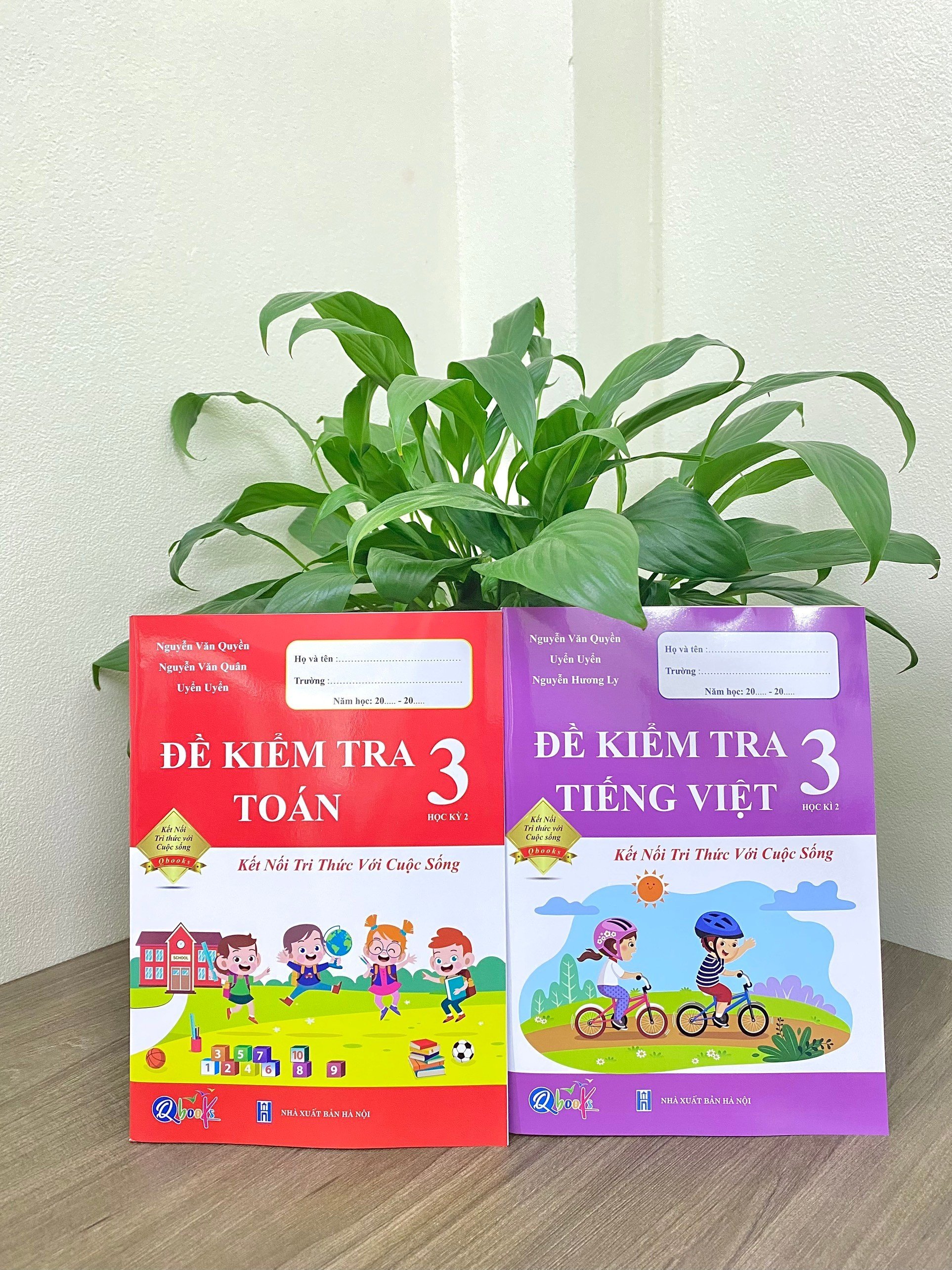 Sách - Combo đề kiểm tra toán + tiếng việt 3 học kì 2