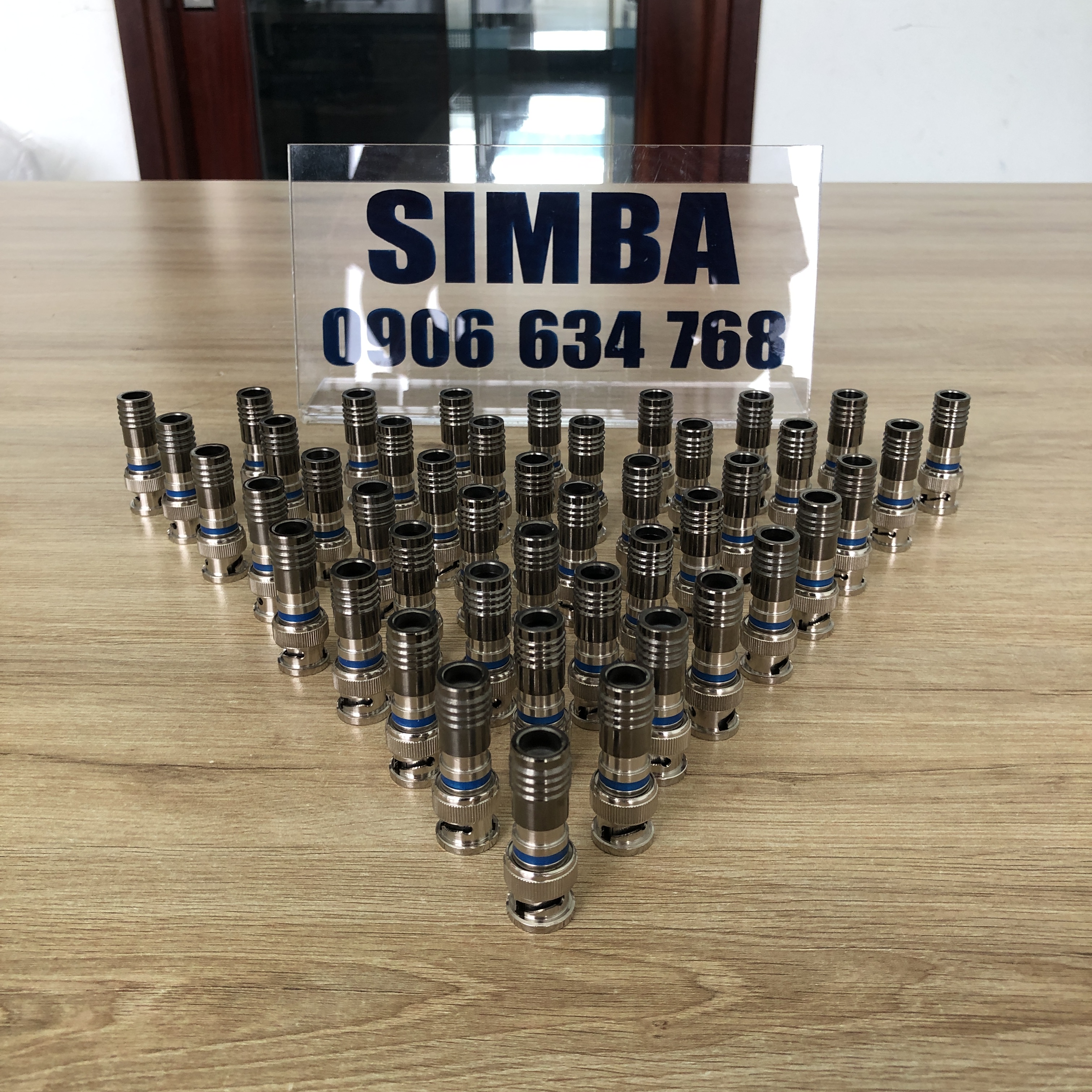 Đầu nối BNC-F5 bấm dùng cho truyền hình cáp, SFZ118-A