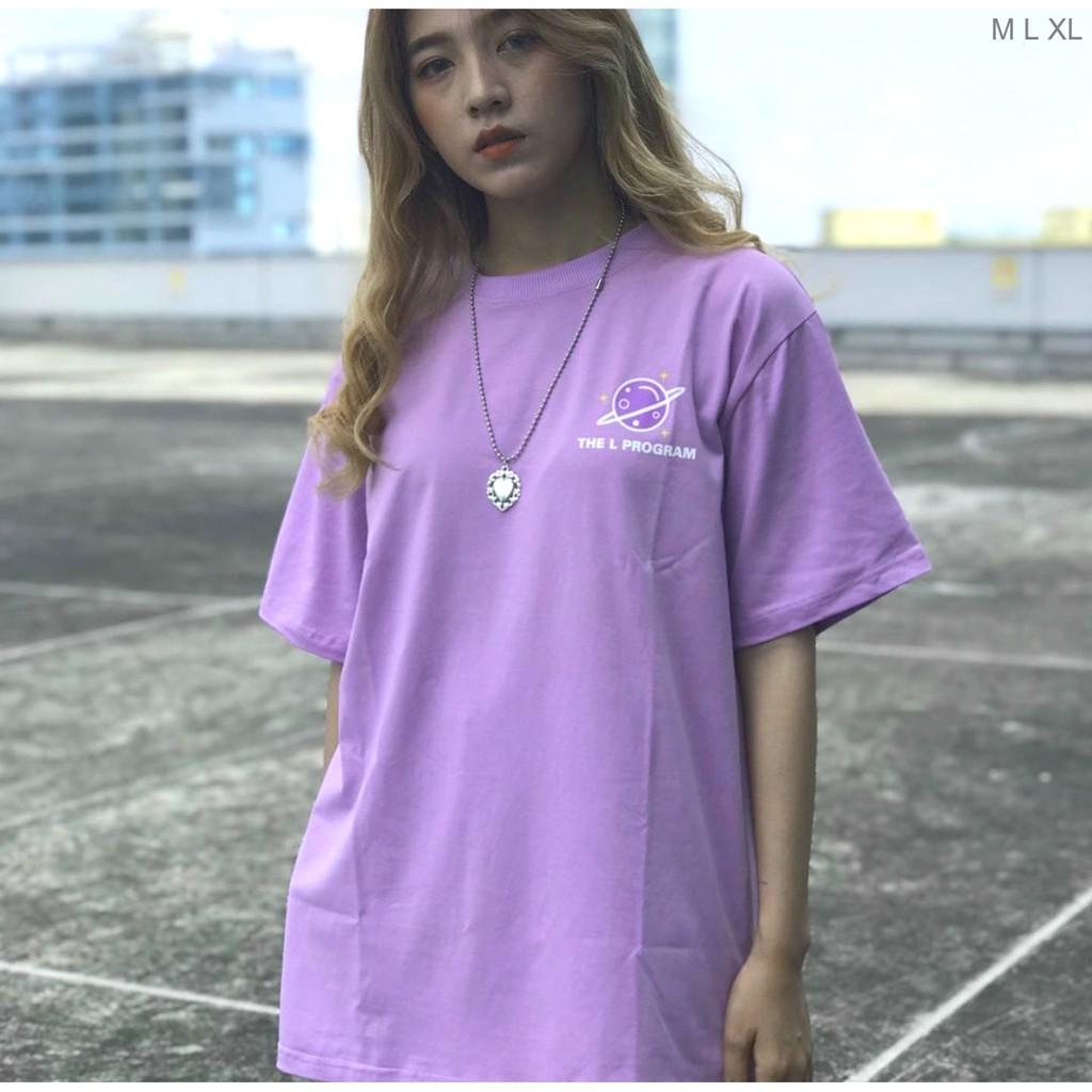 Áo Thun Tay Lỡ Unisex Form Rộng INTO THE LOVE SPACE Ulzzang Couple