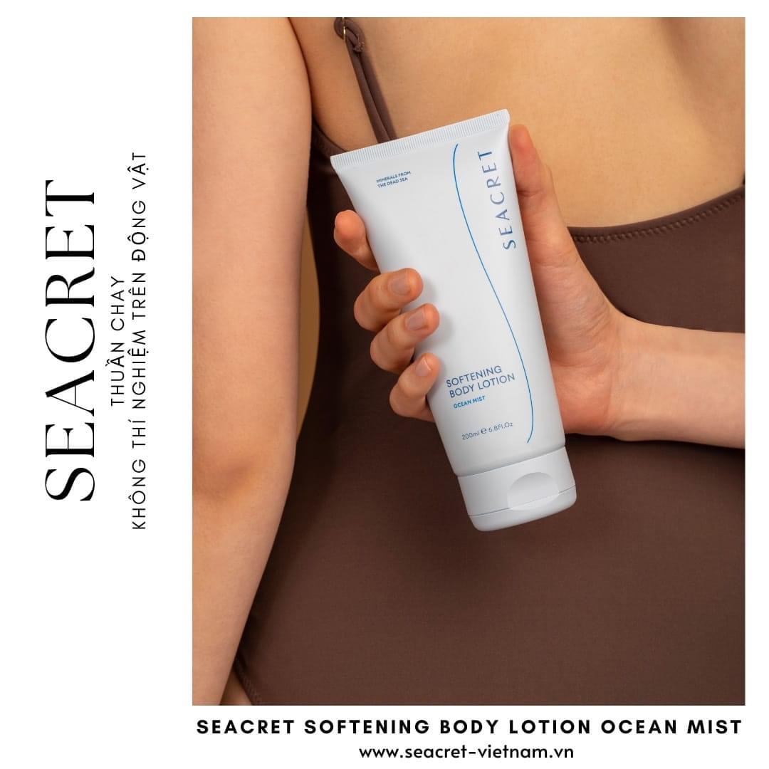 SỮA DƯỠNG THỂ SEACRET SOFTENING BODY LOTION OCEAN MIST