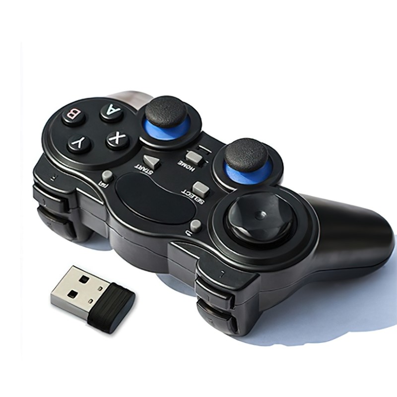 Gamepad khônd dây T850 wireless + OTG cho máy tính - Android - Smart TV