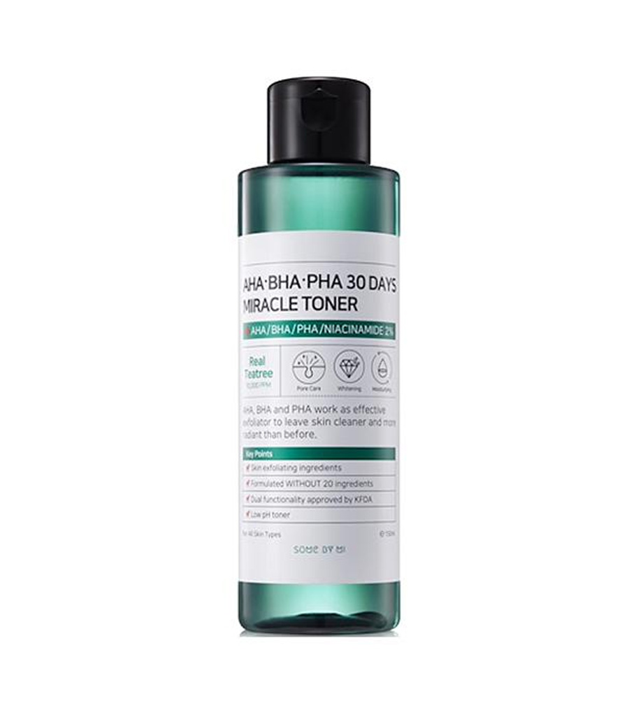 Combo 3 sản phẩm ngừa mụn Some By Mi AHA-BHA-PHA 30 Days Miracle