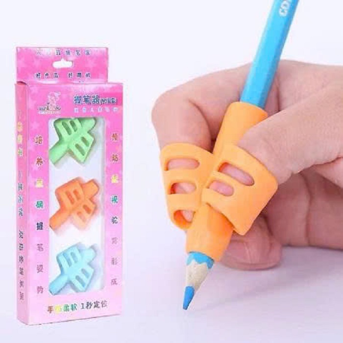 [KoSuyTu] COMBO 3 ĐỆM BÚT SILICON CẦM TAY CHO BÉ TẬP VIẾT ĐÚNG CÁCH