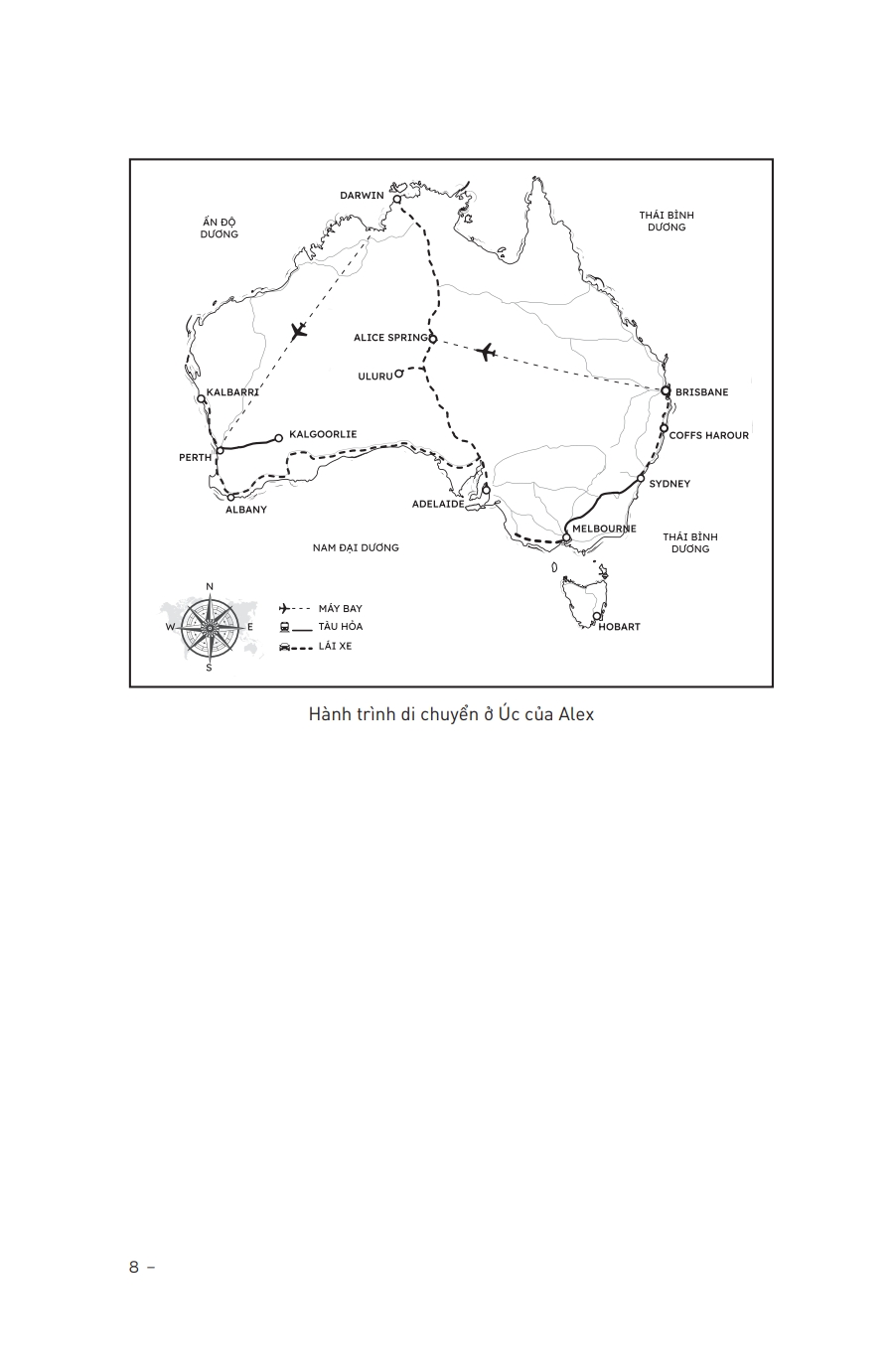 LÃNG DU Ở XỨ SỞ KANGAROO - ALEX LONE