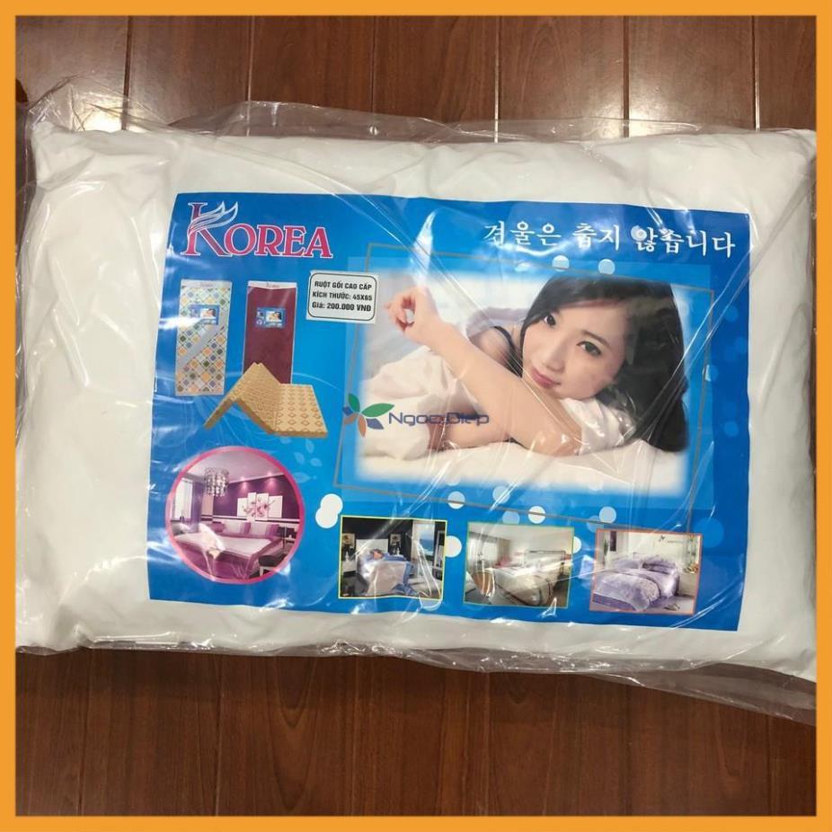 Ruột gối nằm ép hơi 2 chiếc kích thước 40x60 cm cho ga poly cotton