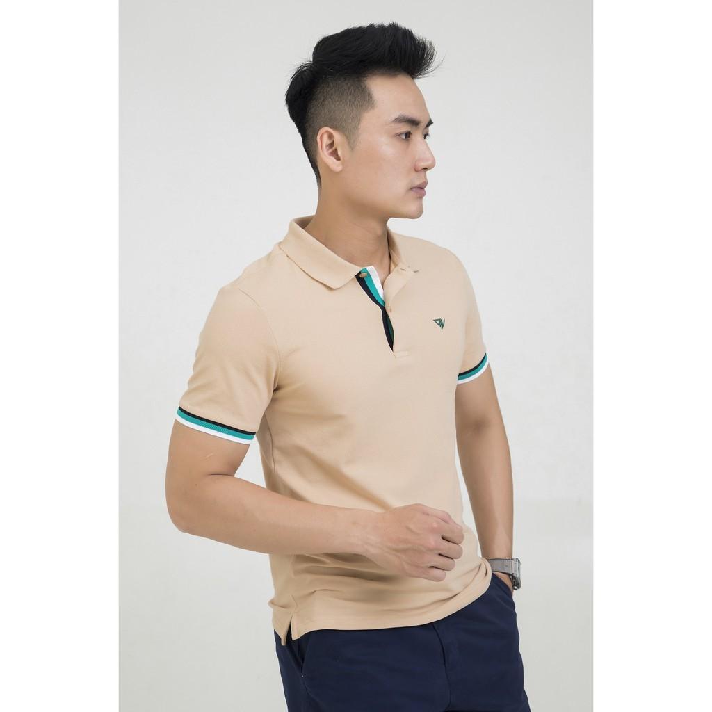 Áo thun polo nam cao cấp cổ tay viền chất cotton mềm mịn thấm hút mồ hôi chính hãng DARNELL DN0027