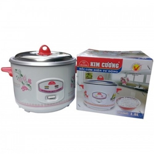 Nồi cơm điện Kim Cương 1.8 lít nắp rời - Hàng chính hãng