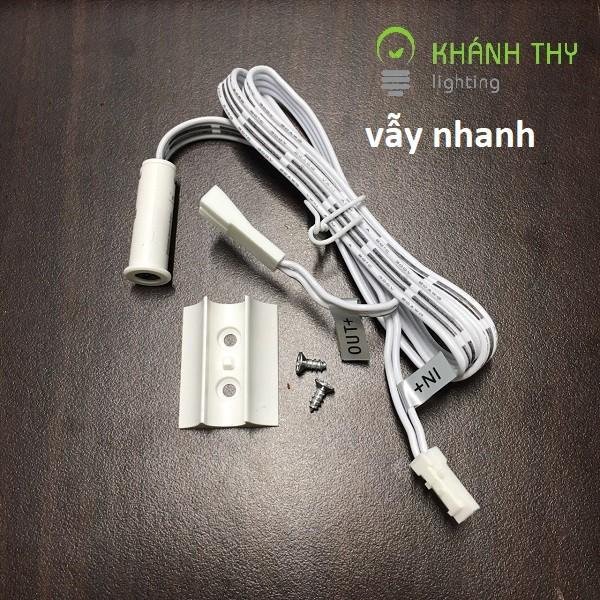 Cảm biến vẫy tay 12v bật đèn tủ bếp, kết họp đèn led thanh nhôm, led dây