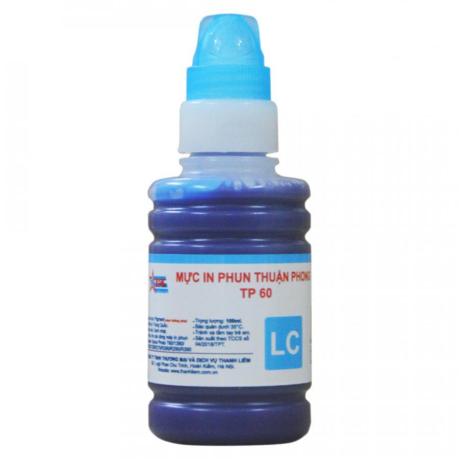 Bộ 6 Màu Mực in phun Thuận Phong PIGMENT TP60 (100ml) dùng cho máy in phun Epson - Hàng Chính Hãng