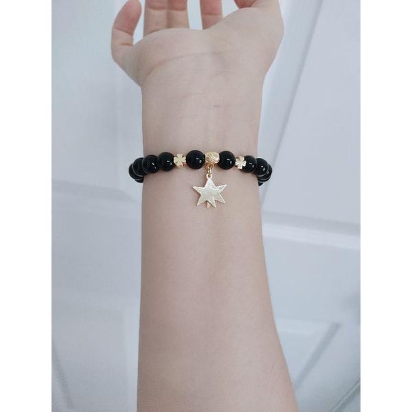 Mặt charm treo hình ngôi sao làm vòng handmade