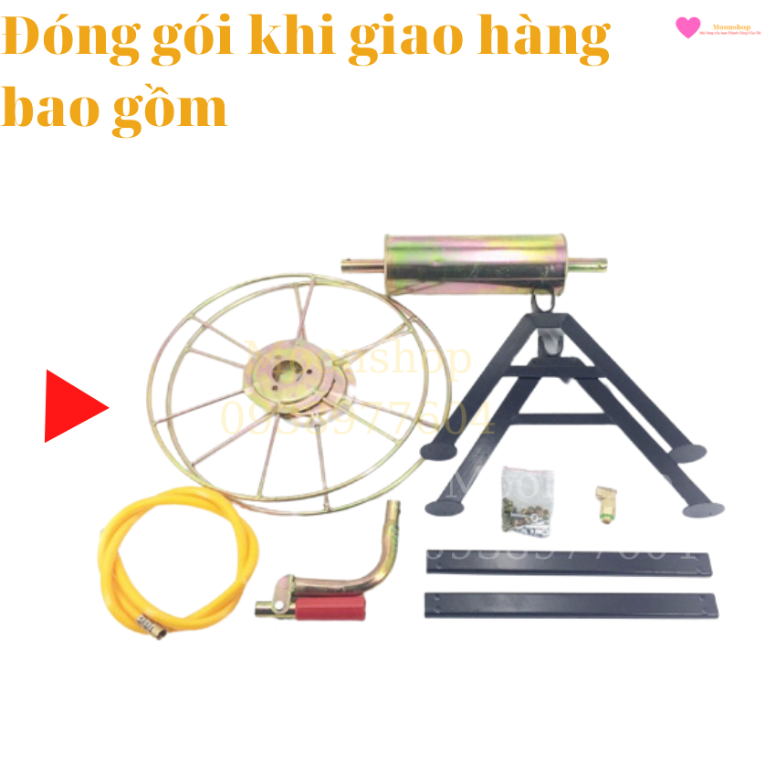 Rulo cuốn dây cao áp, dây rửa xe 100m, cuốn dây điện 1000m.