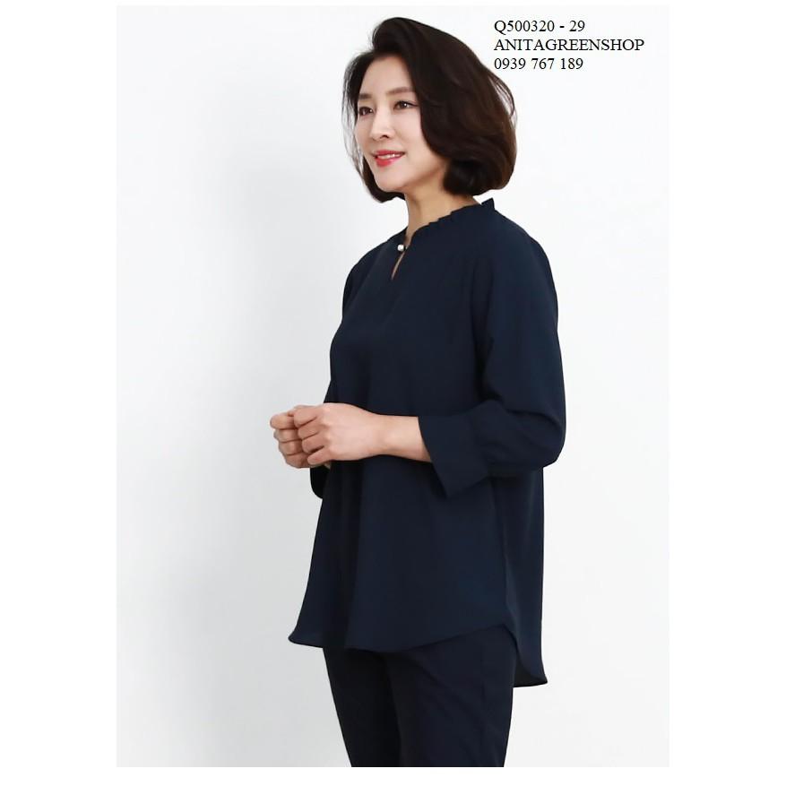 Q500320- ÁO KIỂU NỮ TAY LỠ