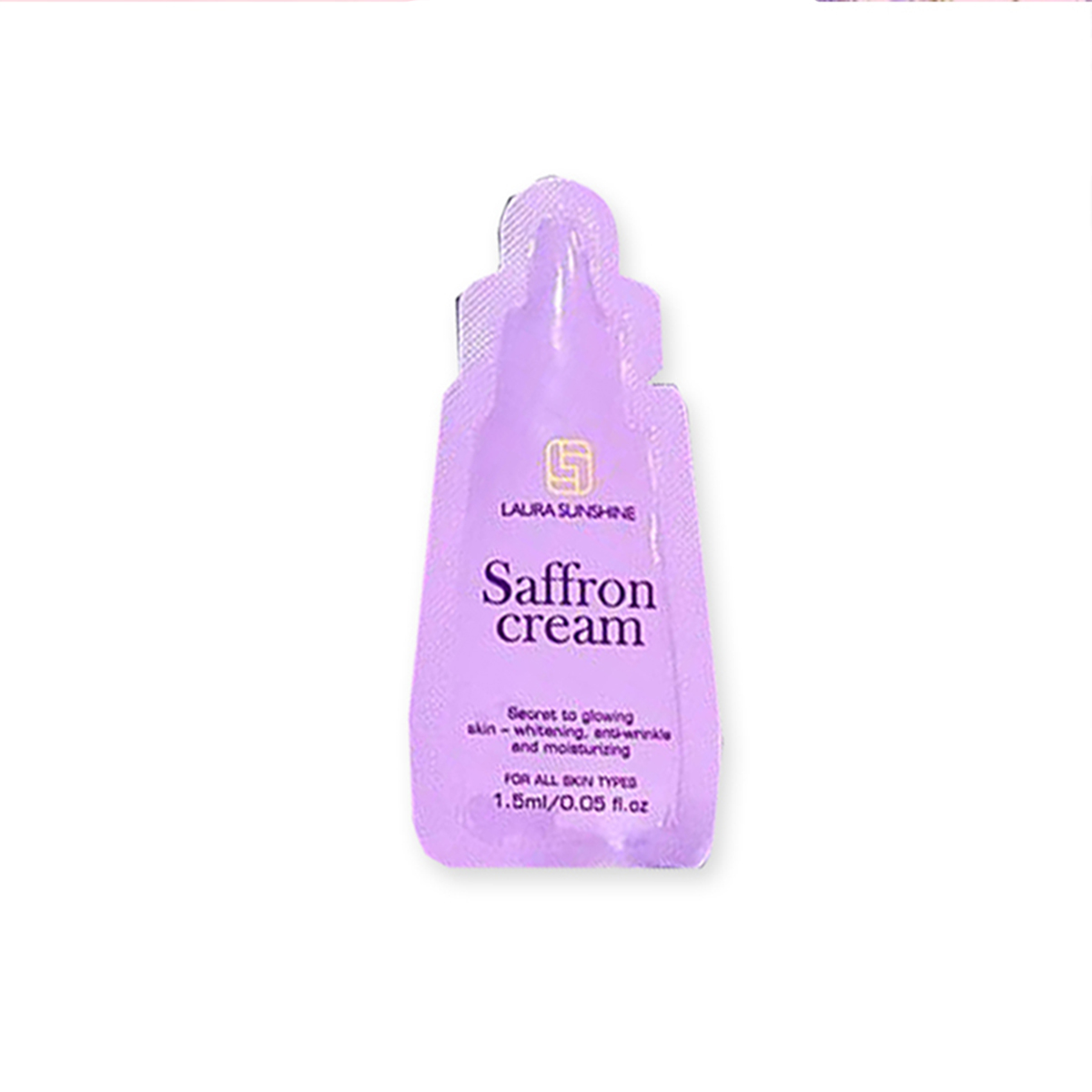 1 Gói Kem Dưỡng Trắng Da Tinh Chất Nhuỵ Hoa Nghệ Tây Laura Sunshine Saffron Cream Mini Nuôi Dưỡng Làn Da ( 1 túi 1,5ml)