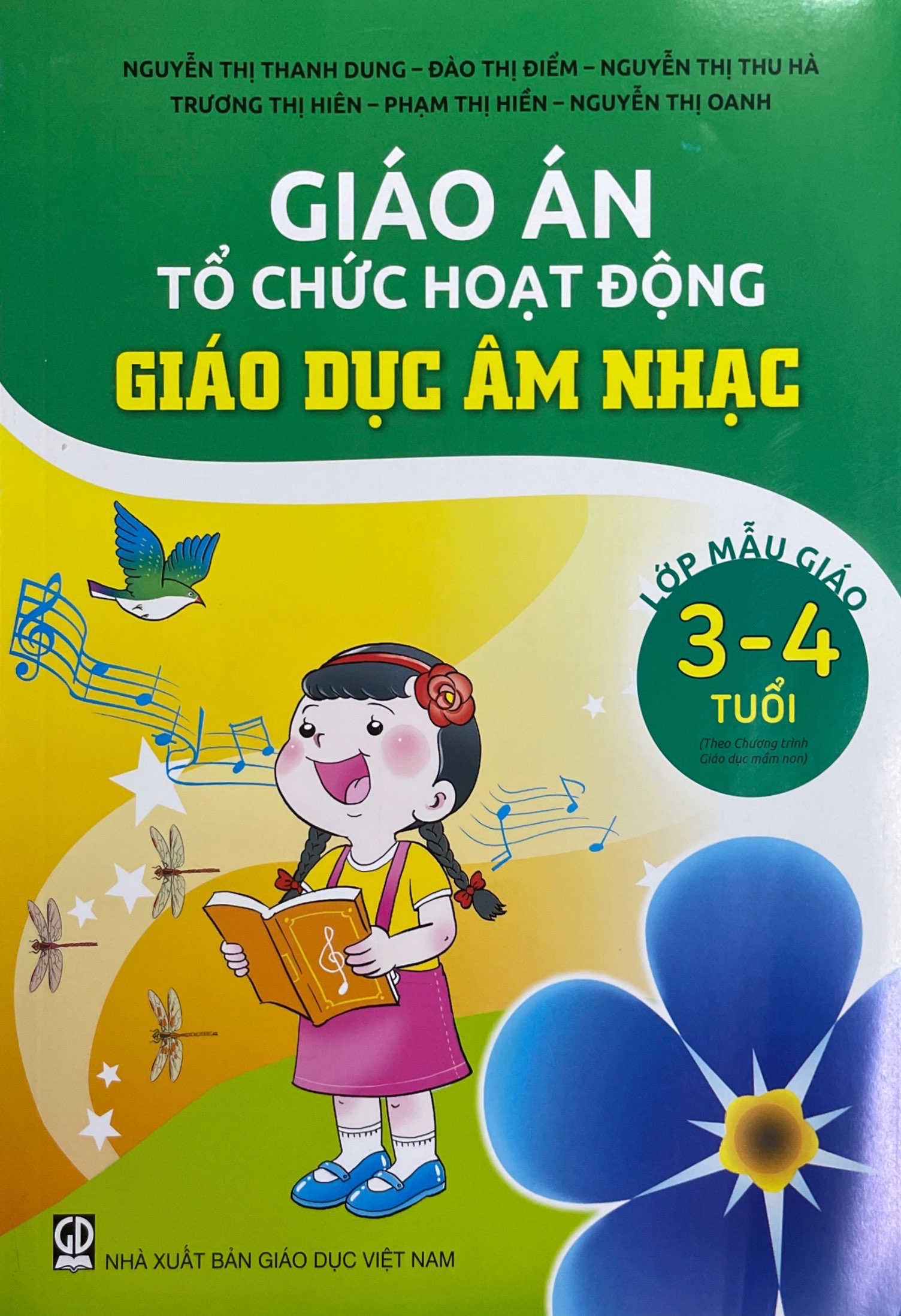 Combo 6 cuốn Giáo Án Tổ Chức Hoạt Động Giáo Dục Âm Nhạc 3-4 tuổi(DT)