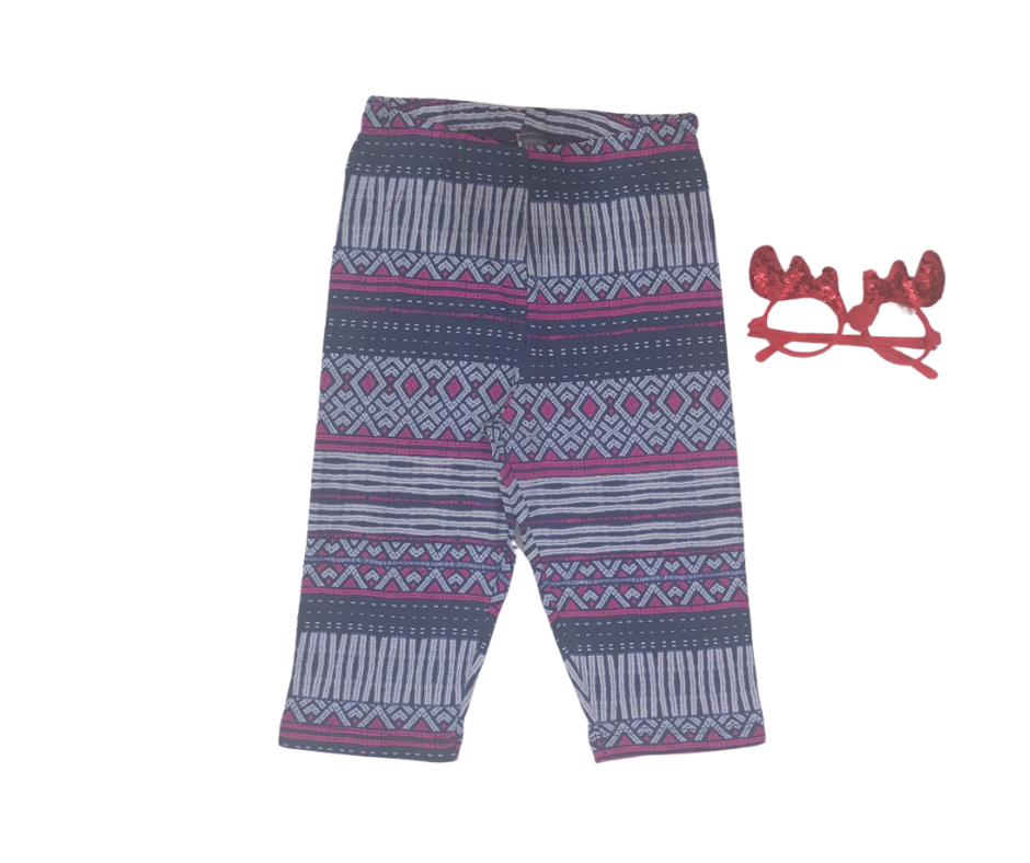 Quần legging bé gái lửng họa tiết độc đáo cho bé từ 16 kg đến 40 kg mặc mùa hè ẢNH THẬT 100%