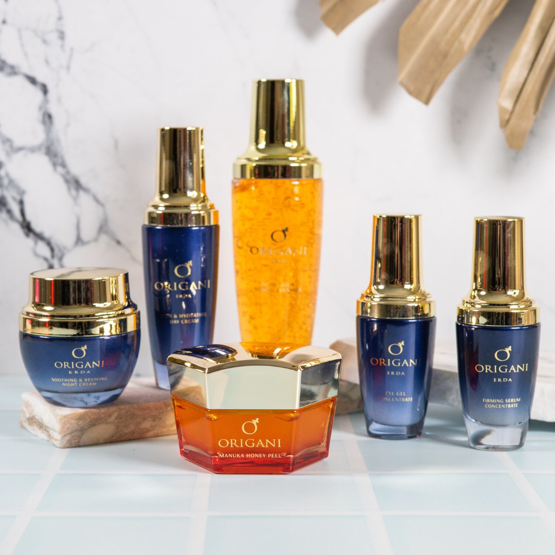 Bộ Dưỡng Da Origani Erda Luxury Facial Collection  (3 sản phẩm) Có Chứng Nhận Hữu Cơ - Xuất Xứ Úc