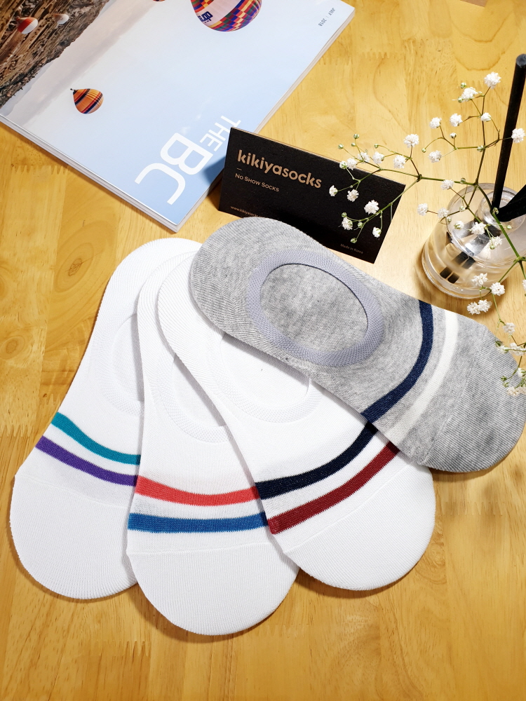 Tất vớ Nữ nhập khẩu Hàn Quốc KIKIYA SOCKS - Rainbow socks W-N-002