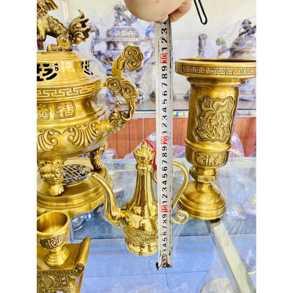 BỘ ĐỈNH 40 CM CHẤT LIỆU BẰNG ĐỒNG