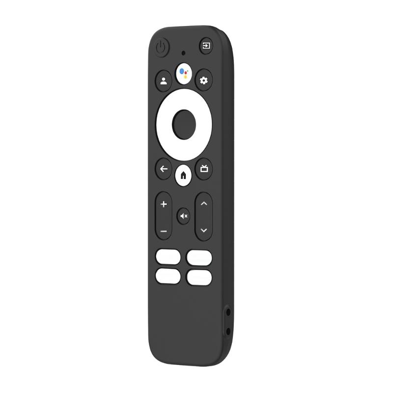 Vỏ bảo vệ từ xa bằng silicon cho MECOOL KD3 Android stick Tay cầm điều khiển từ xa Vỏ thân thiện với da Vỏ phát sáng Màu sắc: Đen