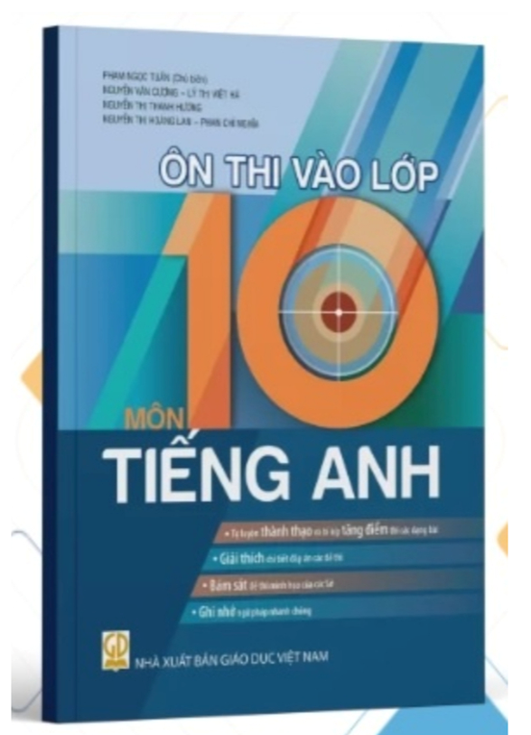 Sách - Ôn thi vào lớp 10 môn Tiếng Anh Năm Học 2025 - 2026 Theo Chương Trình Giáo Dục Phổ Thông 2018 (HEID)