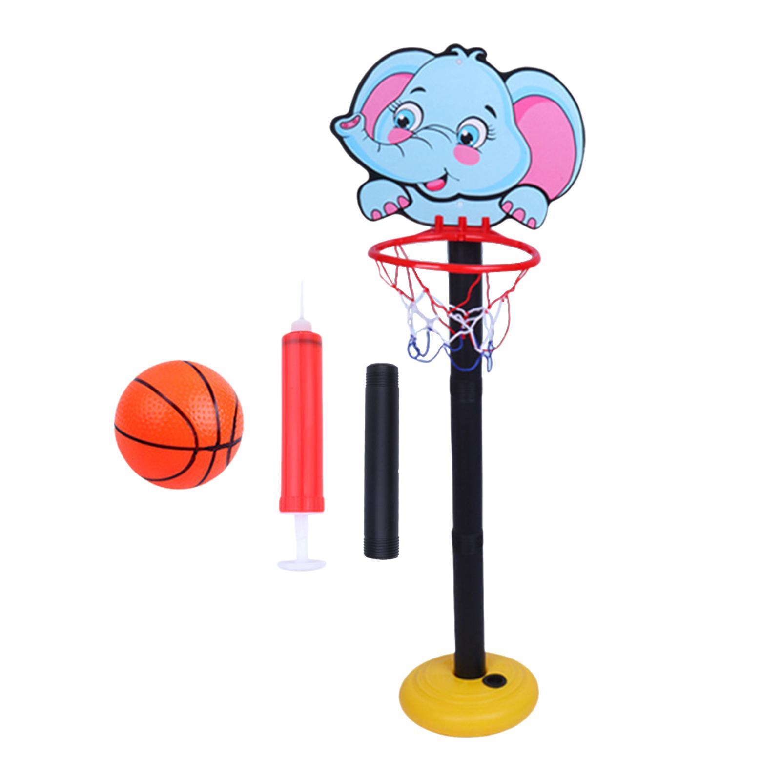 Portable Basketball Hoop Toys Outside Toys Adjustable Basketball Hoop Stand for Bedroom Garden